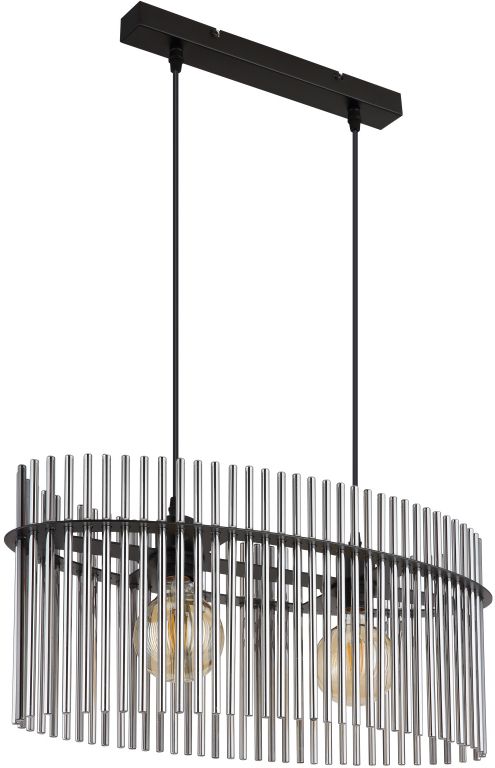 Globo Lighting Gorley Pendelleuchte 2x60 W schwarz 15698H3