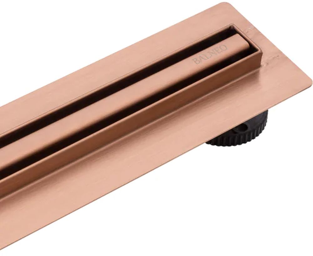 Balneo Slim & Low ProLine Copper Linienablauf 60 cm kupferrot A0401090201-1