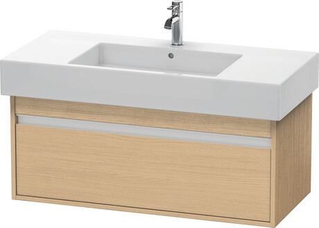 Duravit Ketho Badschrank 100x45.5x41 cm Unterschrank hängend eiche KT669103030