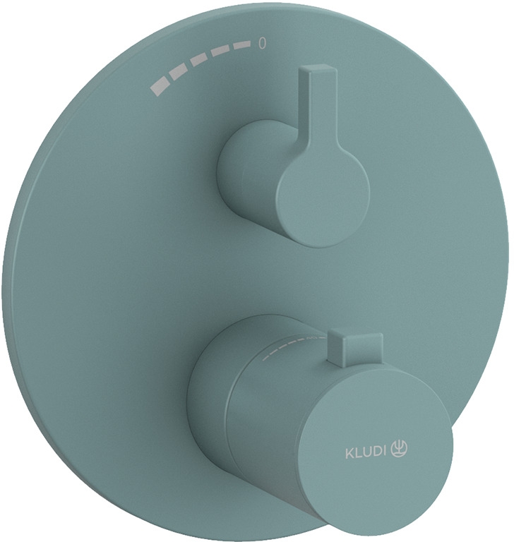 Kludi Nova Fonte Puristic Duscharmatur Unterputz mit Thermostat || 20885O315