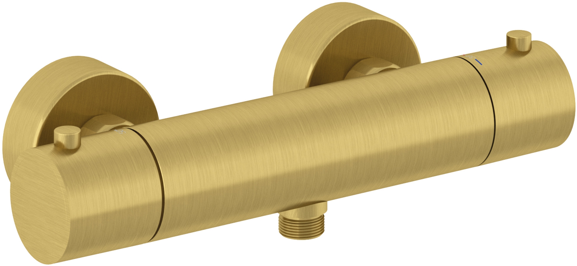 Kludi Objekta Duscharmatur Wandmontage mit Thermostat gold 35200N038