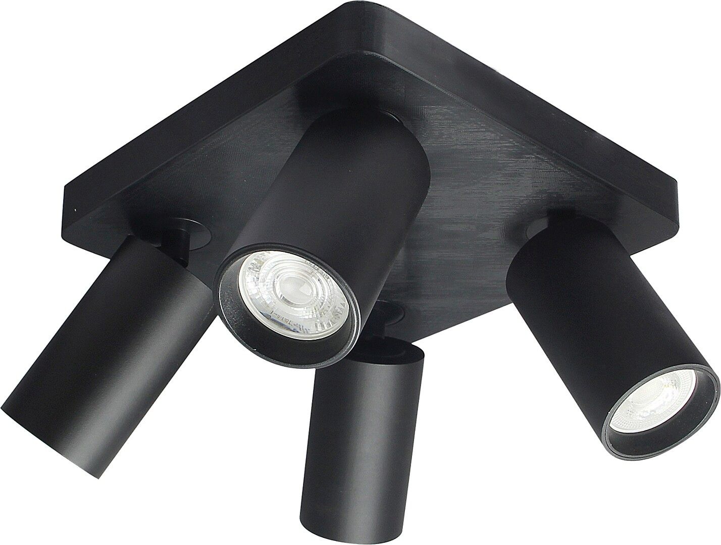 Rabalux Yorli Deckenlampe 4x7 W schwarz 73084