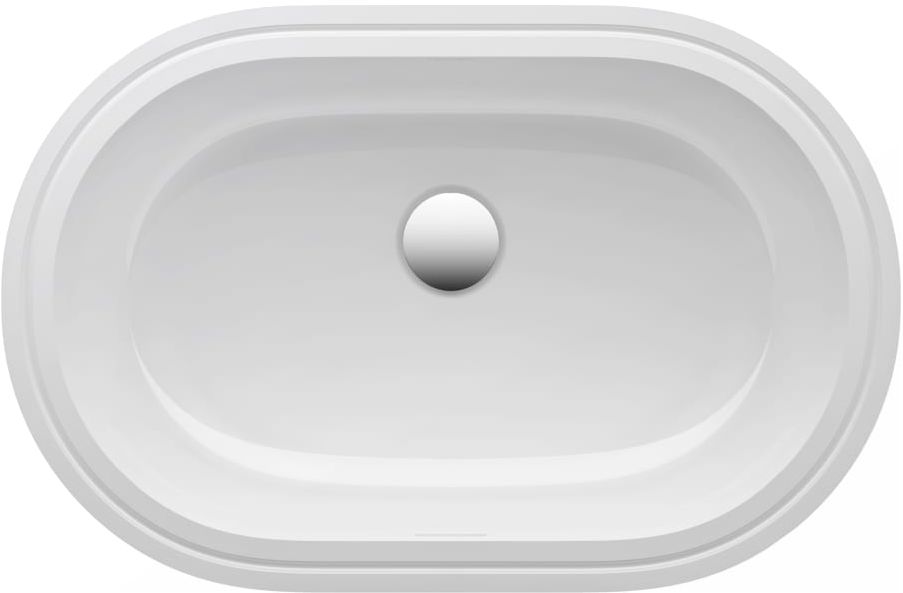 Laufen Savoy Waschbecken 51x31 cm oval Unterbauwaschbecken weiß glanz H8189450001551