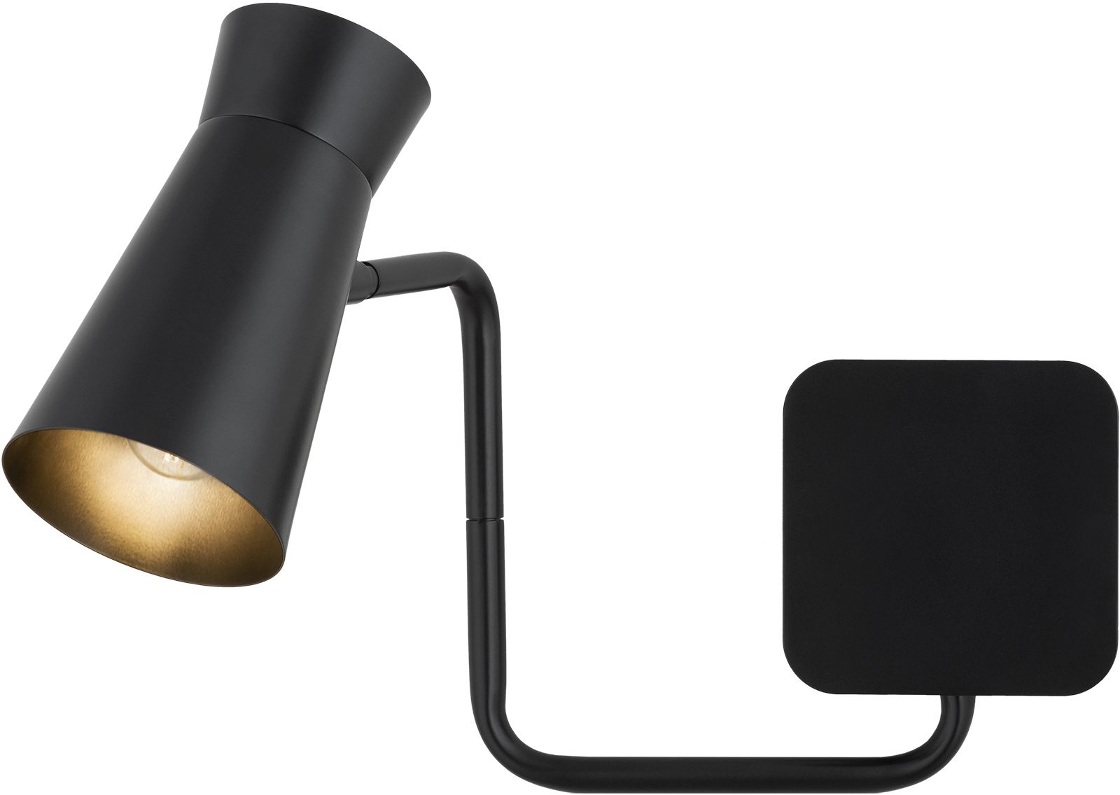 Argon Lord Wandleuchte 1x7 W schwarz 8880