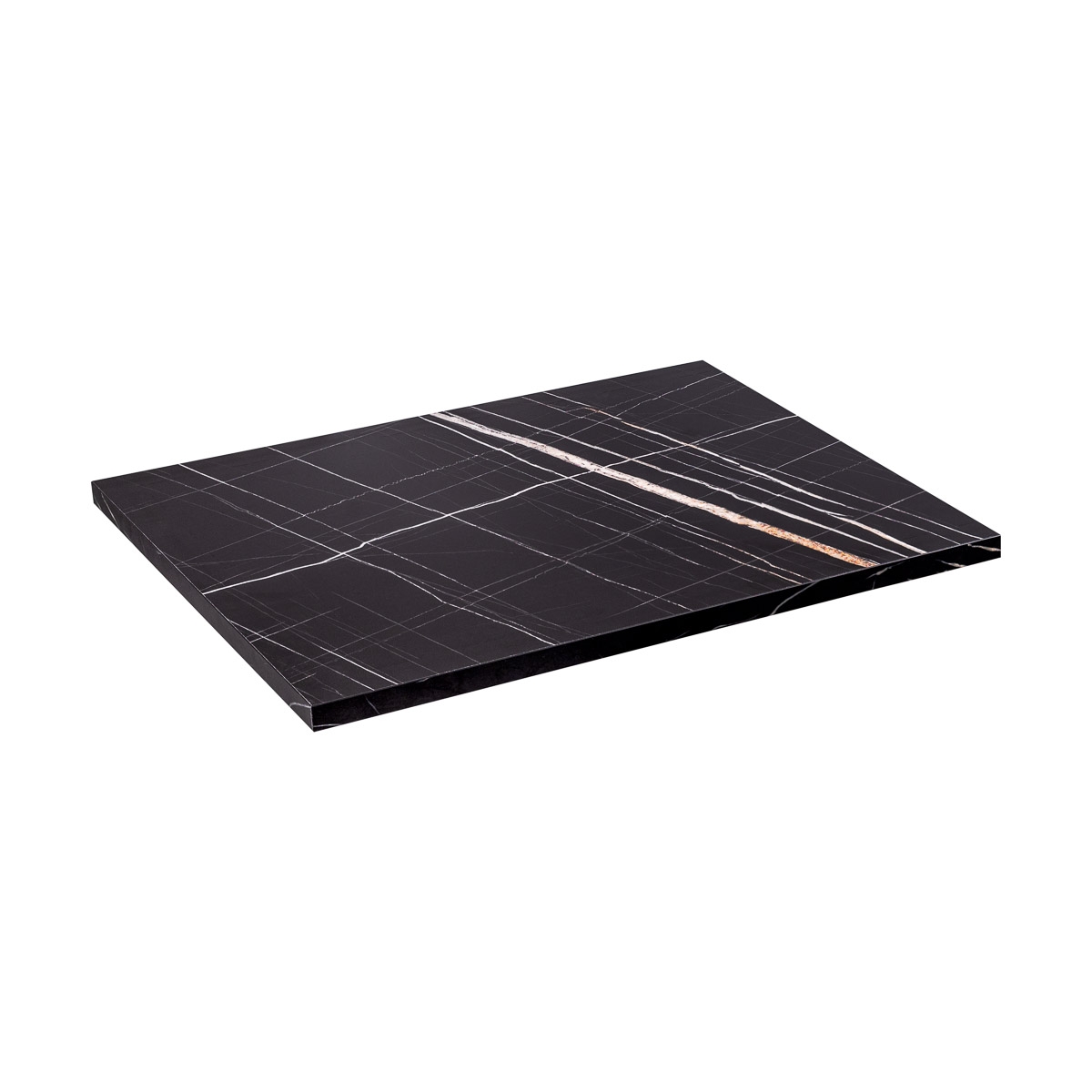 Oltens Tera Waschtischplatte 60x45 cm schwarz 63028990