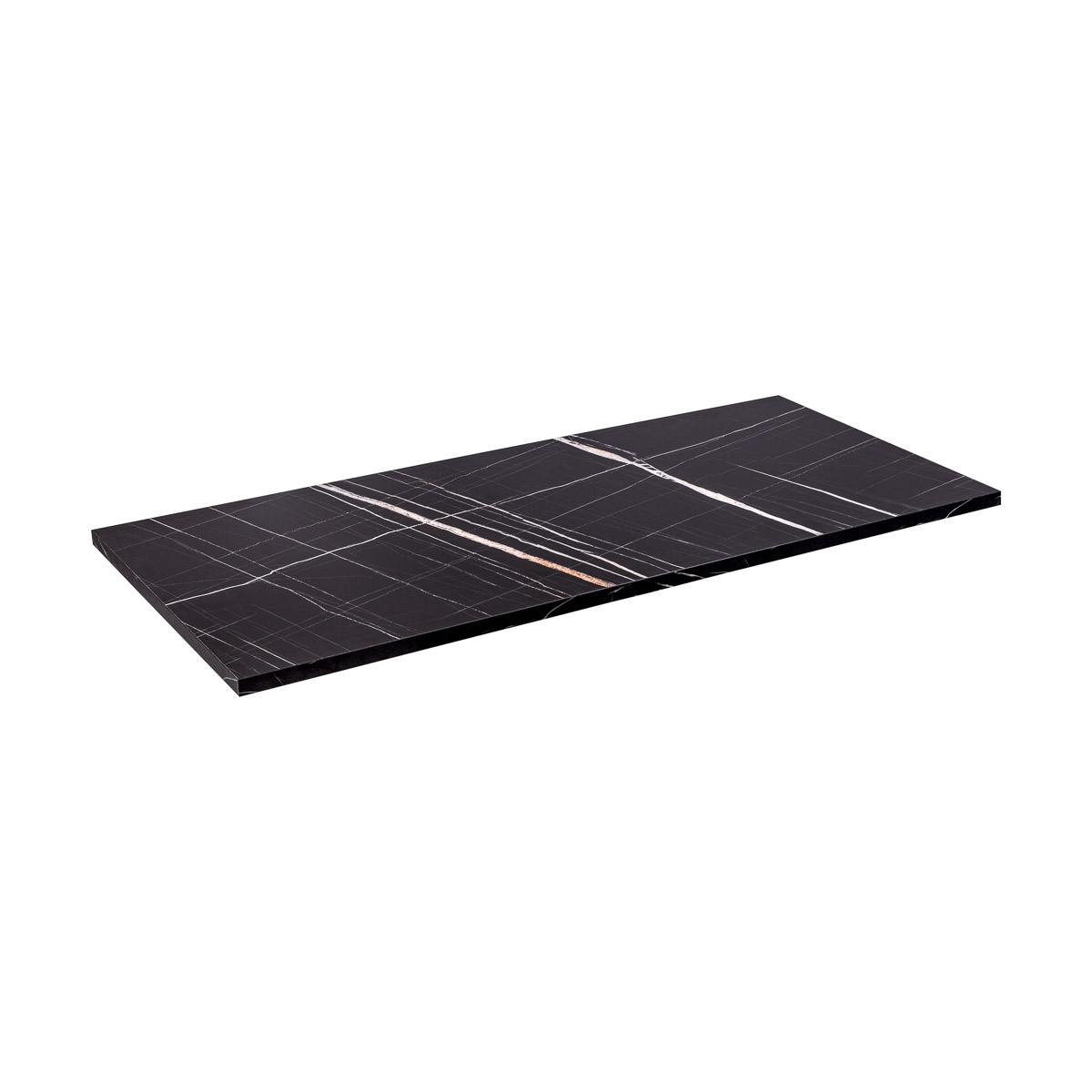 Oltens Tera Waschtischplatte 100x45 cm schwarz 63030990
