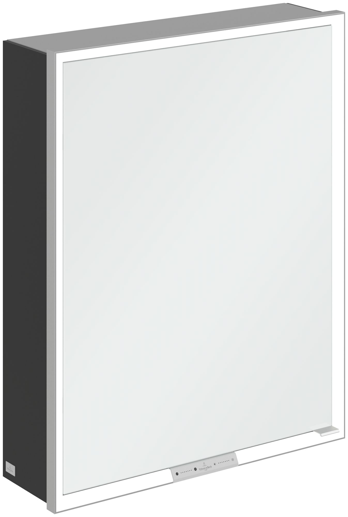 Villeroy & Boch My View+ Badschrank 60x16.8x75 cm Spiegelschrank schwarz A4816LVL