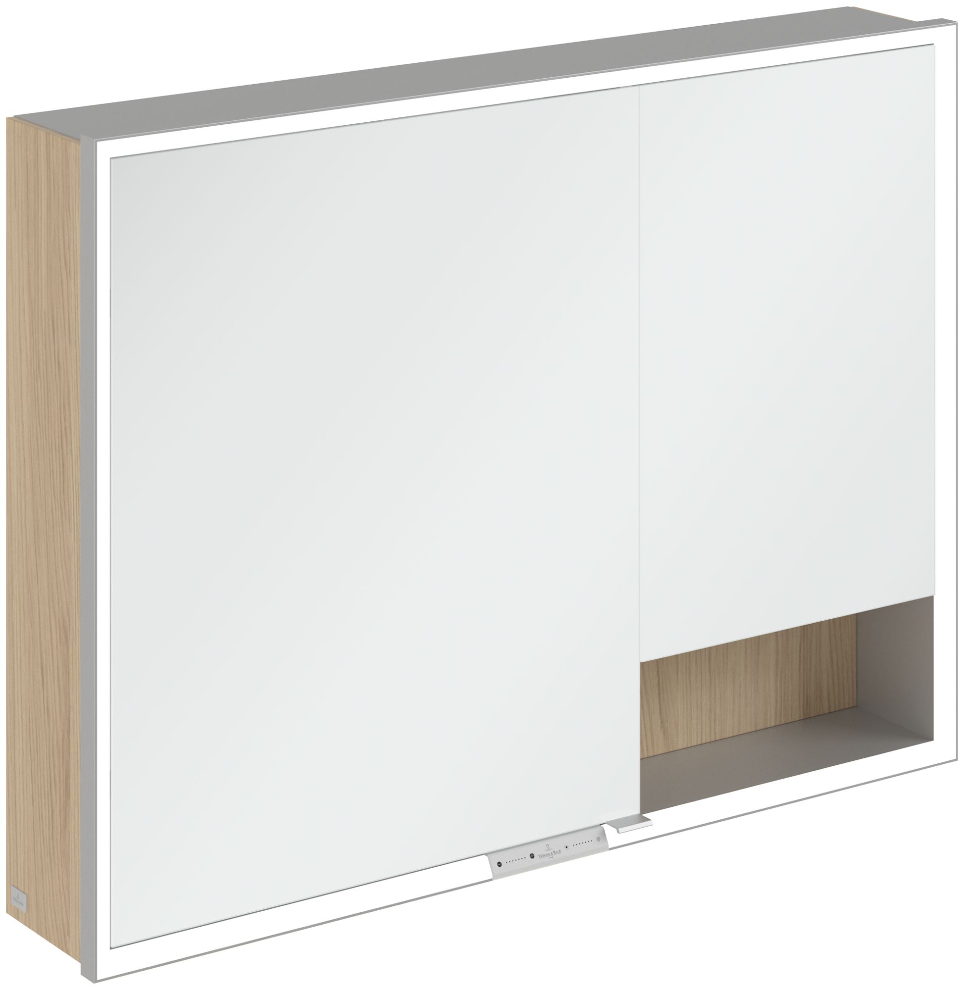 Villeroy & Boch My View+ Badschrank 100x16.8x75 cm Spiegelschrank eiche A48110VJ
