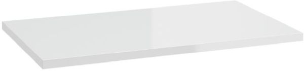 Defra Uni Waschtischplatte 80x46 cm weiß 282-F-08004