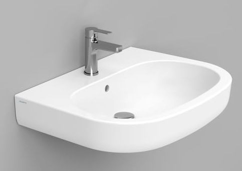 Ceramica Dolomite Mirto Waschbecken 68x51 cm oval Klassisch weiß matte D461041