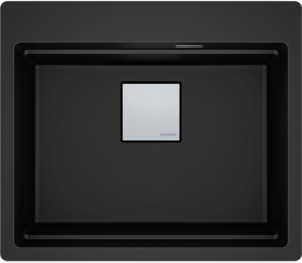 Franke Kanon Granitspüle 59x51 cm schwarz 114.0749.631