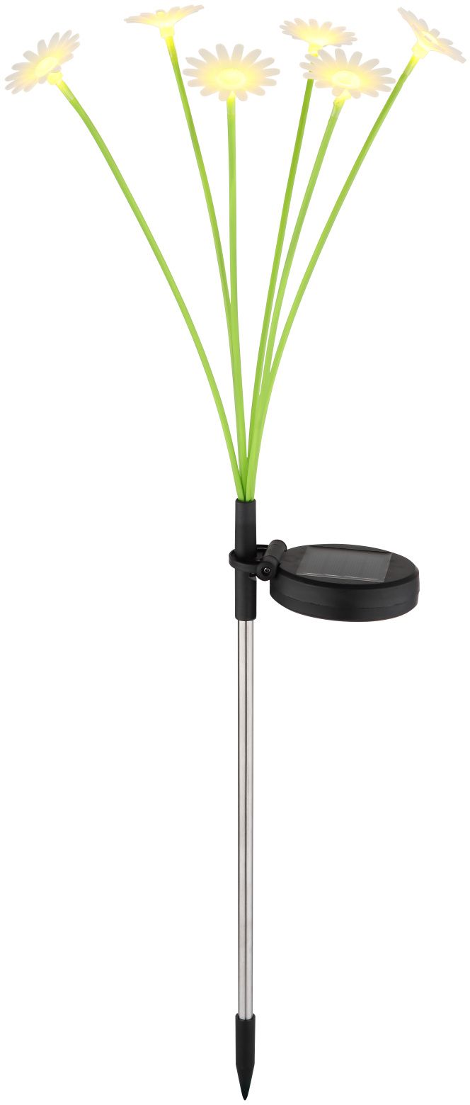 Globo Lighting Solar Solar-Stehleuchte 6x0.06 W grün-gelb 36090