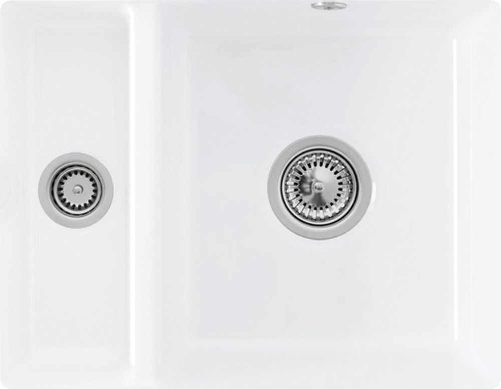 Villeroy & Boch Subway 60 XU Keramikspüle 54.5x44 cm weiß 675801KG