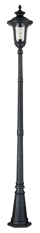 Elstead Lighting Chicago Stehleuchte für den Außenbereich 1x60 W schwarz CC5-M-BK