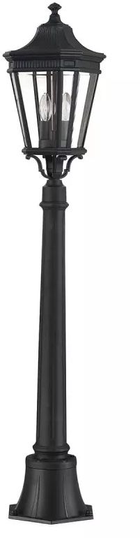Elstead Lighting Cotswold Lane Stehleuchte für den Außenbereich 2x60 W schwarz FE-COTSLN4-M-BK