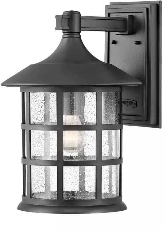 Elstead Lighting Freeport Außenwandleuchte 1x60 W schwarz HK-FREEPORT2-L-TBK