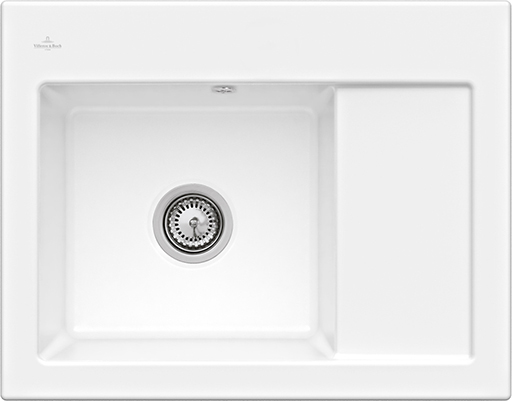 Villeroy & Boch Subway Keramikspüle 65x52 cm weiß 331201R1