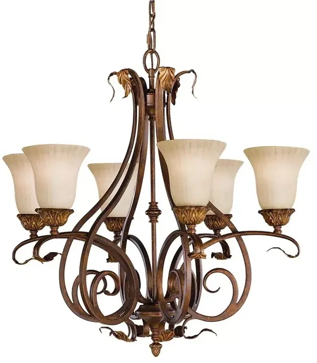 Elstead Lighting Sonoma Valley Pendelleuchte 6x60 W FE-SONOMAVALLEY6