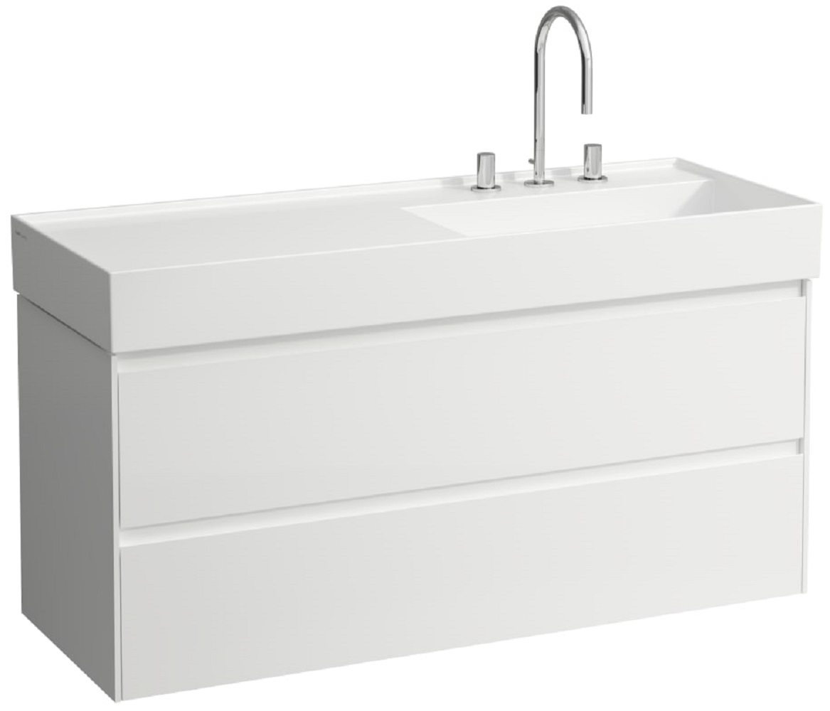 Laufen Lani Badschrank 118x45x51.5 cm Unterschrank hängend weiß H4039821122601