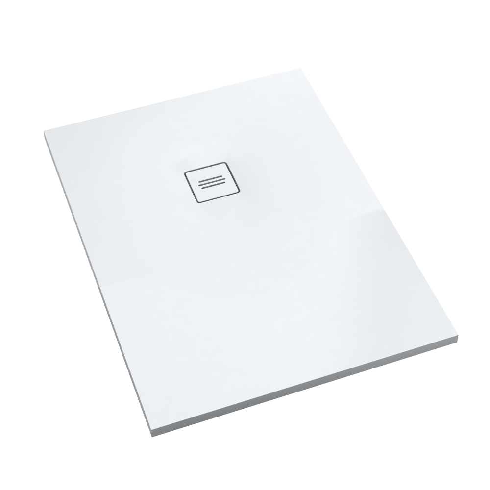 Schedline Protos Smooth White Rechteckige Duschwanne 100x90 cm weiß 3SP.P1P-90100-M1