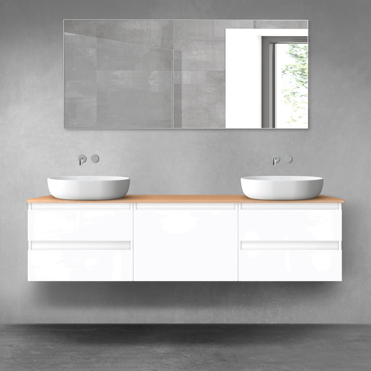 Set Badschrank Oltens Vernal 60002000, Badschrank Oltens Vernal 60013000, 63021060