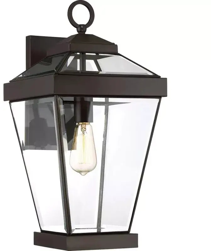 Elstead Lighting Ravine Außenwandleuchte 1x60 W braun QZ-RAVINE2-M