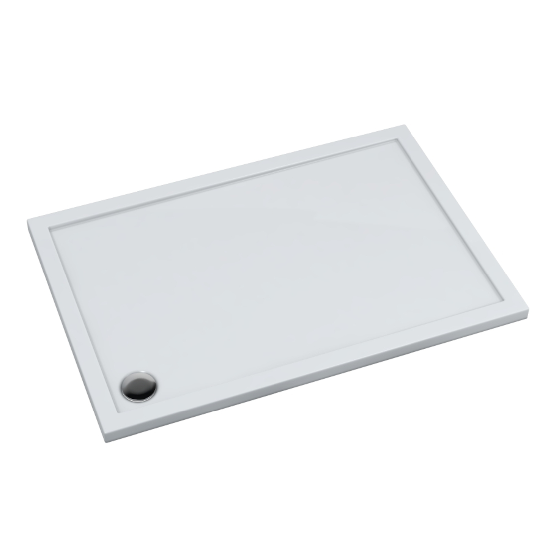 Schedline Estima Rechteckige Duschwanne 110x90 cm weiß 3SP.E1P-90110