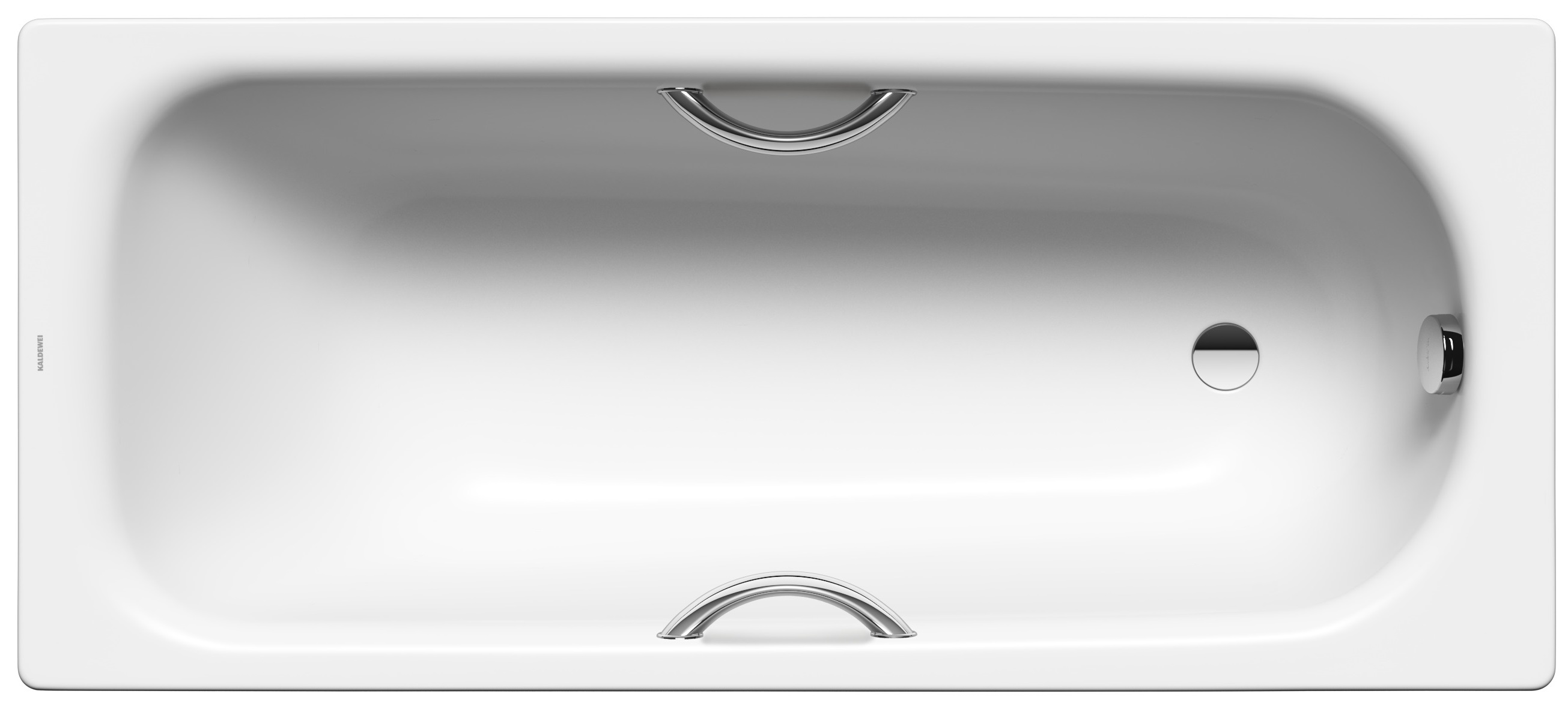 Kaldewei Saniform Plus Star Rechteckige Badewanne 140x70 cm weiß 133000011001