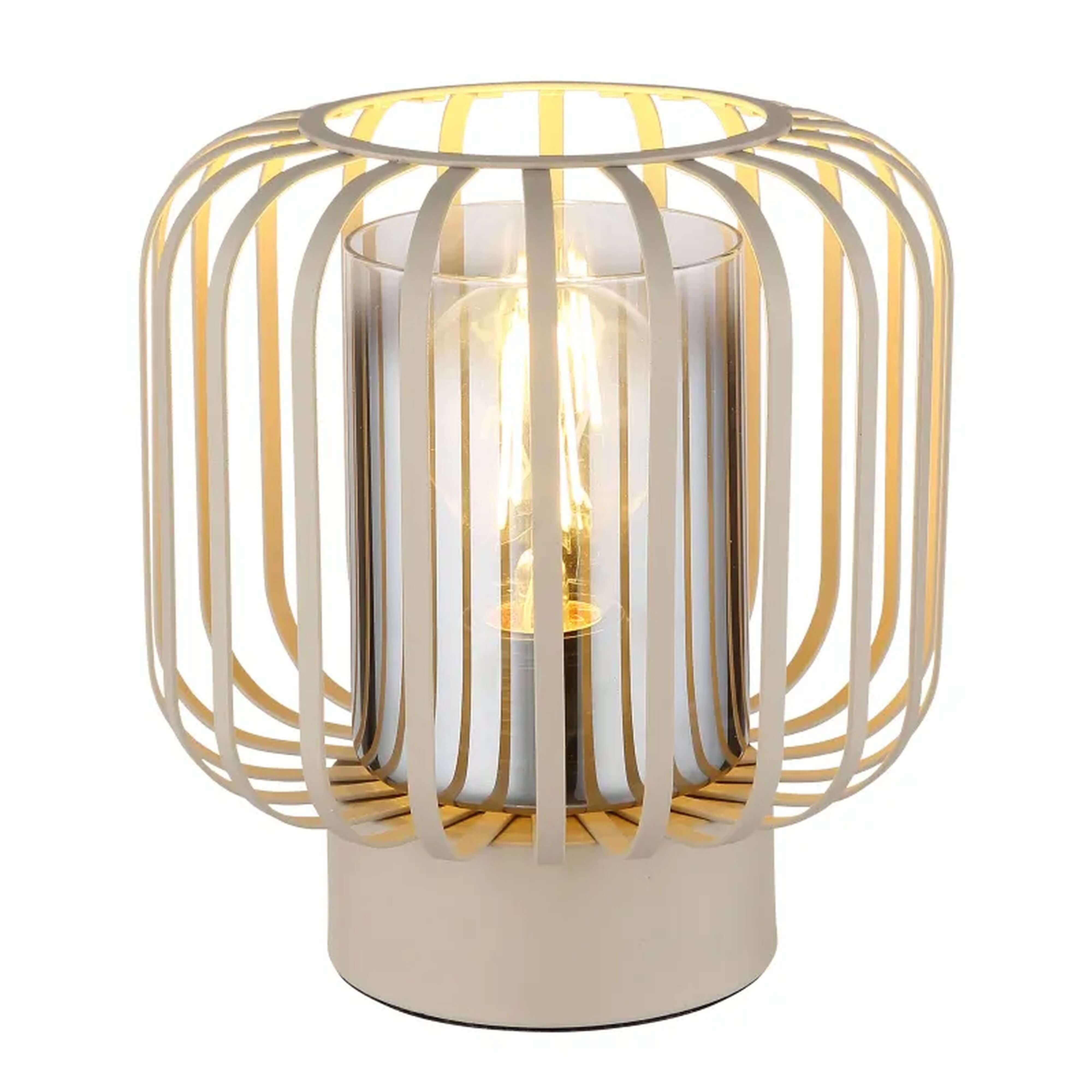Globo Lighting Alfred Tischlampe 1x40 W sandig 15758T