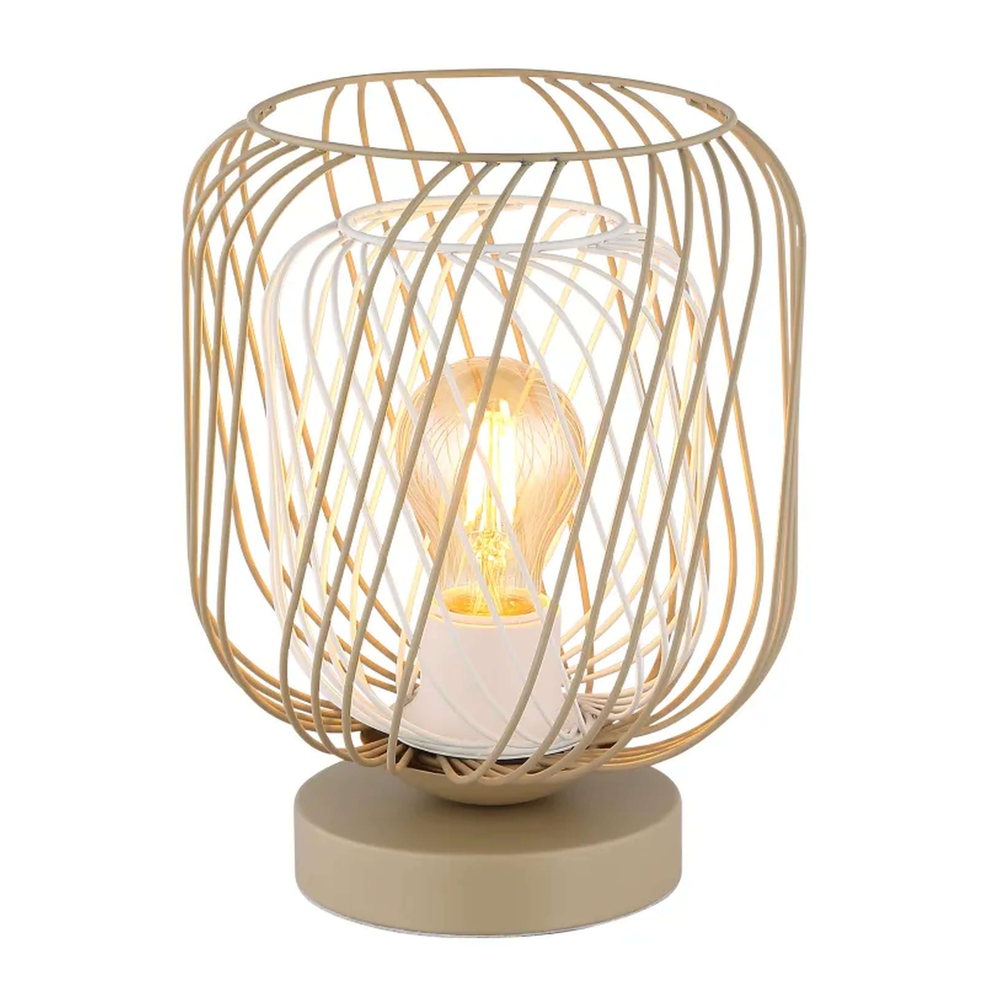 Globo Lighting Dichti Tischlampe 1x40 W sandig 15965T