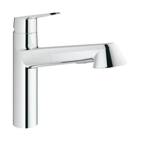 Set Küchenarmatur Grohe Eurodisc Cosmopolitan 32257002, Tektonit-Waschbecken Franke Orion 114.0286.441