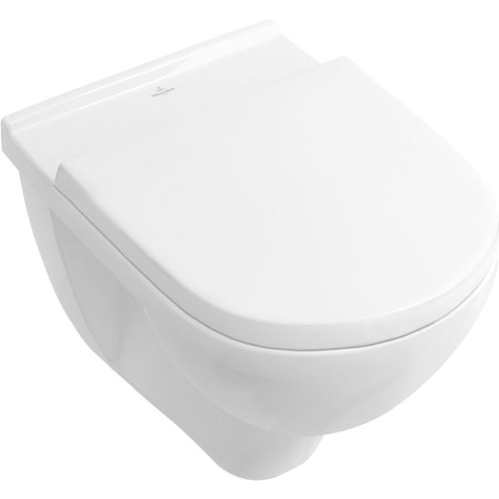 Zestaw Villeroy & Boch ViConnect stelaż podtynkowy miska WC wisząca z deską i przycisk chrom połysk (92242700, 5660H101, 92249061)