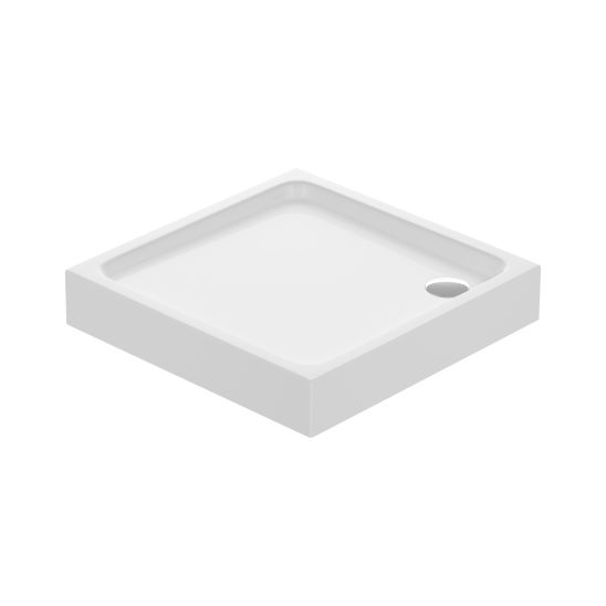 Satz dusche Cersanit Arteco S157-010, quadratische Duschwanne Cersanit Tako S204-012