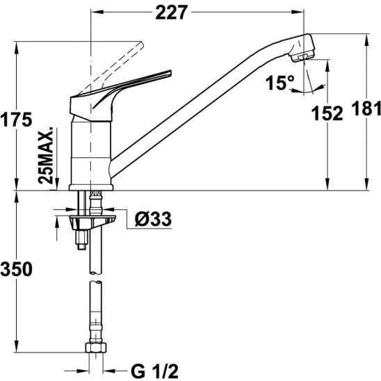 Satz tegranit-Spüle Teka Stone 115330038, küchenarmatur Teka MTP 46913020Q