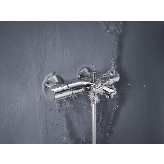 Set Duschset Grohe Vitalio SmartActive 26598000, Badewannen- und Duscharmatur Grohe Grohtherm 800 34567000