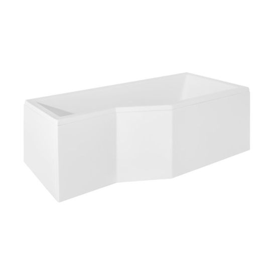 Set Eckbadewanne Besco Integra #WAI-150-PP, Badewannenverkleidung Besco Integra #OAI-150-NS