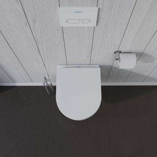 Satz toilettenschüssel Duravit ME by Starck 2530092000, unterputzrahmen Duravit DuraSystem WD1011000000, 0020190000, WD5001011000