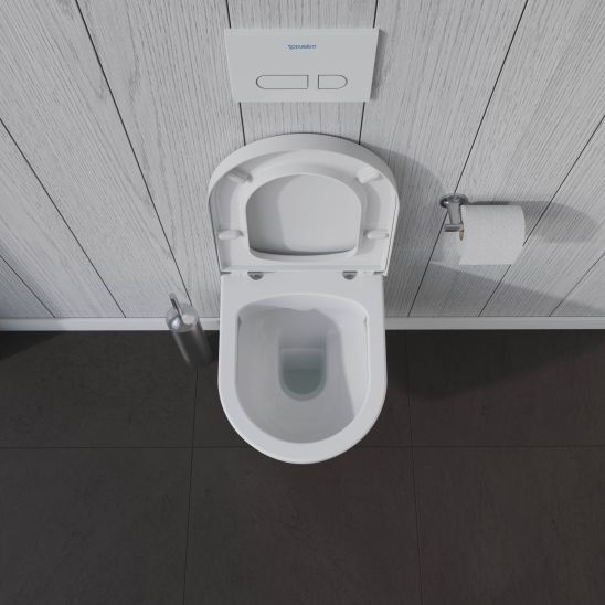 Satz toilettenschüssel Duravit ME by Starck 2530092000, unterputzrahmen Duravit DuraSystem WD1011000000, 0020190000, WD5001011000