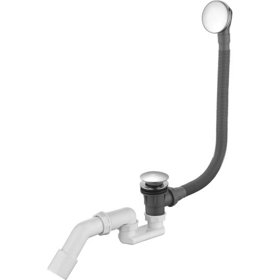Set Rechteckige Badewanne Oltens Langfoss 10004000, Badewannensiphon Oltens Fusa 03002100