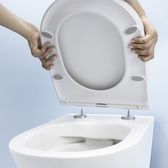 Set Unterputzrahmen Tece Base 9400407, WC-Becken Oltens Jog 42001000, 45101000, 9.240.400