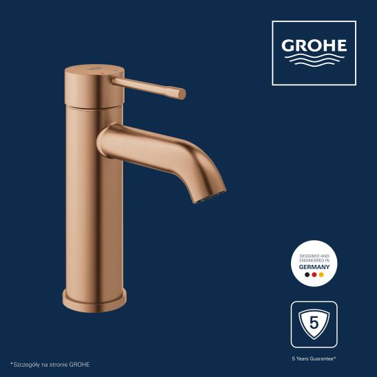 Set Waschtischarmatur Grohe Essence 23590DL1, Ablaufgarnitur Grohe 65807DL0