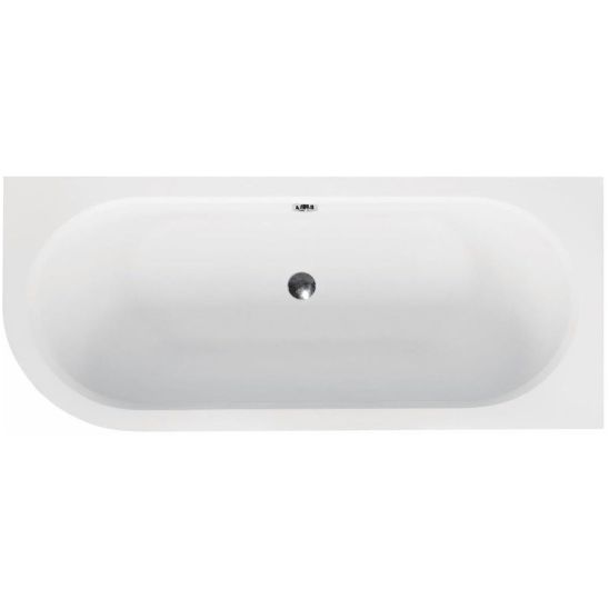 Set Badewannenverkleidung Besco Avita OAV-160-NSR, Eckbadewanne Besco Avita #WAV-160-NP