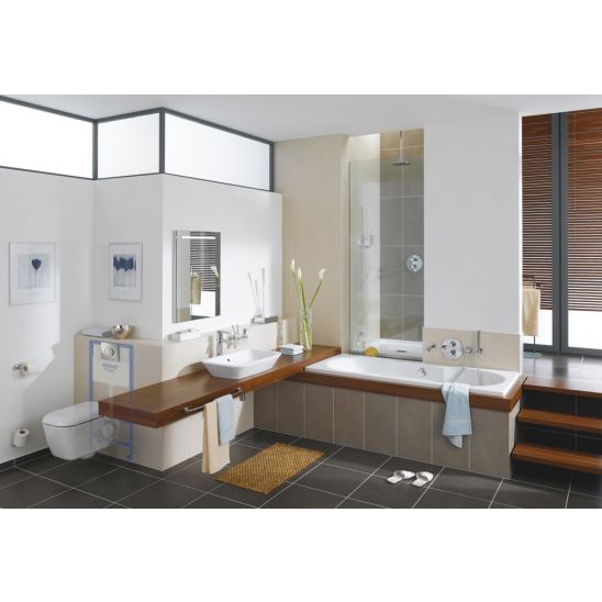 Set Unterputzrahmen Grohe Rapid SL 38827000, WC-Becken Oltens Jog 42001000, 45101000