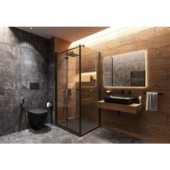 Set Duschtüren Deante Kerria Plus KTSXN41P, Walk-In Duschwand Deante Kerria Plus KTS_N30P