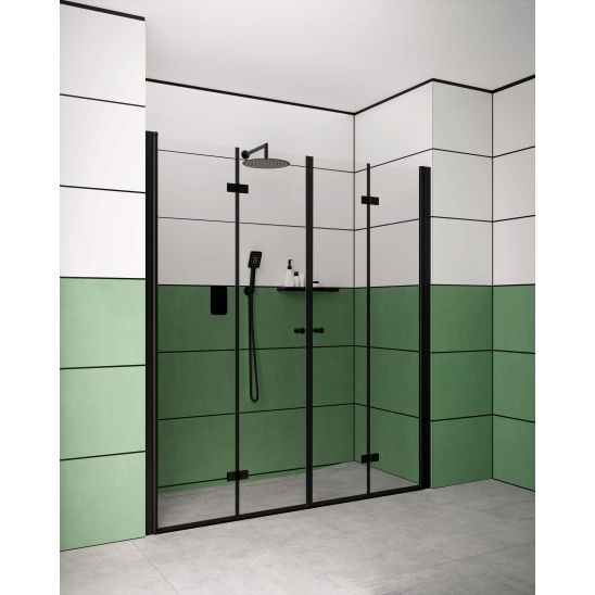Set Duschtüren Deante Kerria Plus KTSXN43P, Walk-In Duschwand Deante Kerria Plus KTS_N38P