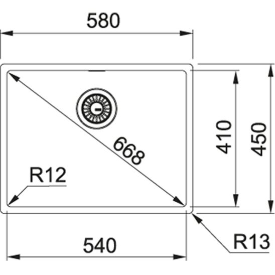 Set Edelstahlspüle Franke Box 127.0453.660, Küchenarmatur Franke Smart Glenda 115.0747.475, 112.0717.084