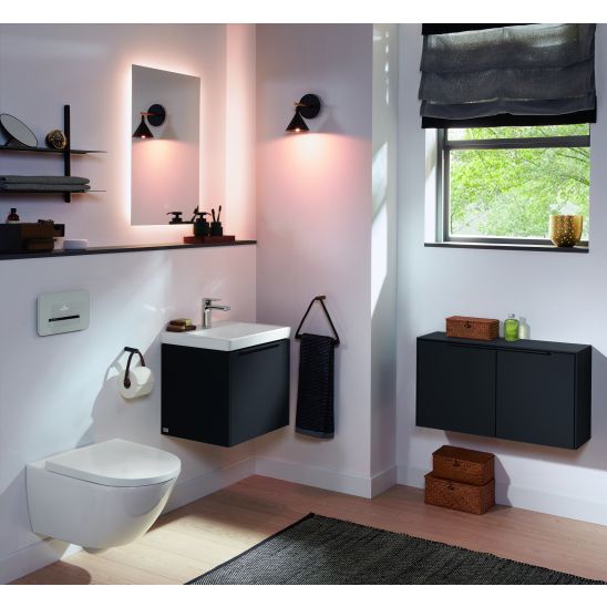 Satz zestaw miska z deską Villeroy & Boch Subway 3.0 4670TS01, unterputzrahmen Villeroy & Boch ViConnect 92242700, 922490AN