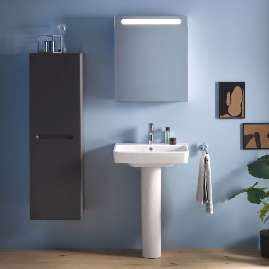 Set Unterschrank Duravit No. 1 N14381049490000, Waschbecken Duravit No. 1 23756000002