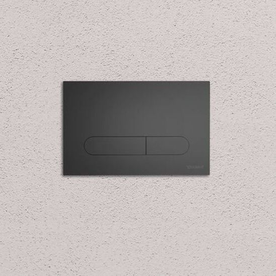 Set WC-Becken mit Absenkautomatik-Sitz Duravit DuraStyle 45510900A1, Unterputzrahmen Duravit DuraSystem WD1011000000, WD5001031000