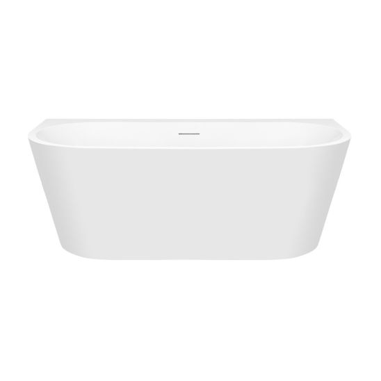 Set Vorwand-Badewanne Oltens Hulda 12021000, Verschlusskappe Oltens 09002000